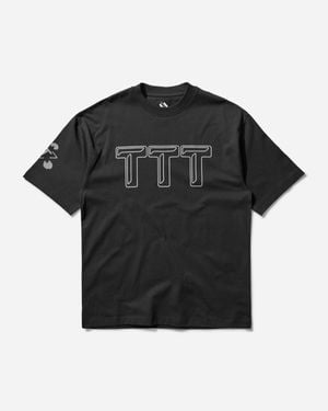 The Trilogy Tapes Logo T-Shirt - Black