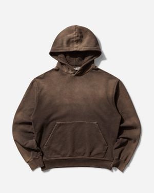1017 ALYX 9SM Garment Dye Boxy Hoodie Washed - Brown