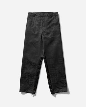 adidas Clot By Edison Chen Allover Print Trackpants - Gray