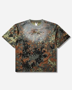 PROTOTYPES Goat Stencil Camo T-shirt - Green