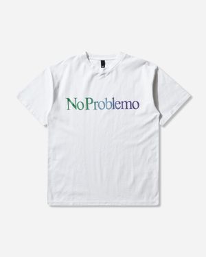 No Problemo Gradient Logo T-Shirt - Grey