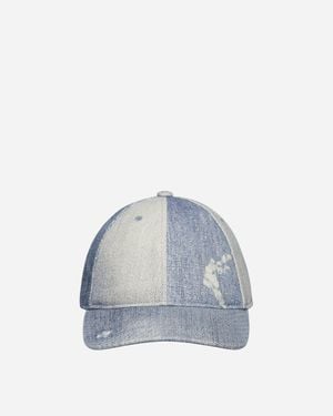 Our Legacy Ballcap Digital Denim Print - Blue