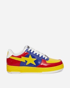 A Bathing Ape Bape Sta #6-4 M2 Trainers - Yellow
