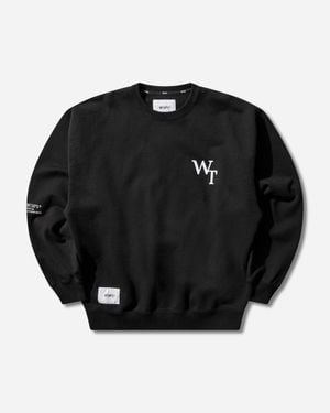 WTAPS S Academy Crewneck Sweatshirt - Black