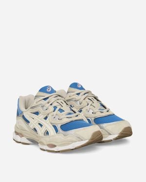Asics Gel-nyc Trainers Polar Night / Cream - Blue