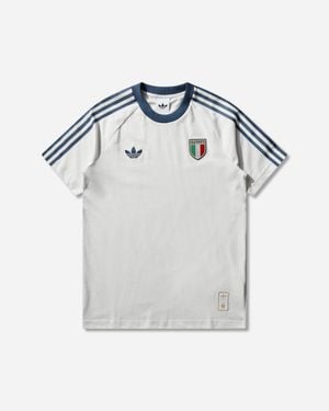 adidas Men S Italy Original T-shirt Crystal - Grey