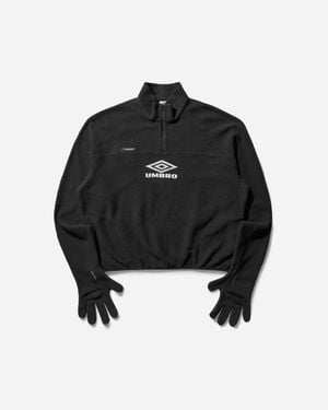 Umbro S Fazi Gloved Polartec Fleece Dark - Black