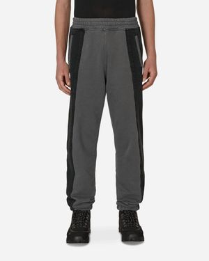 SLAM JAM Panel Joggers - Black