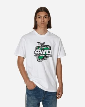 4 Worth Doing Snake City T-Shirt - White