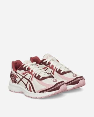 Asics Jog 100s Trainers Cream / Port Royal - Pink