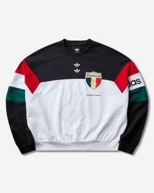 adidas Willy Chavarria Chavarria Fleece Crewneck Sweatshirt - Black
