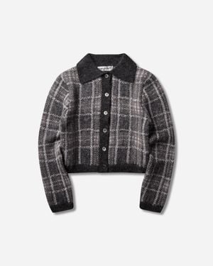 Our Legacy Women S Mazzy Polo Grand Check - Black