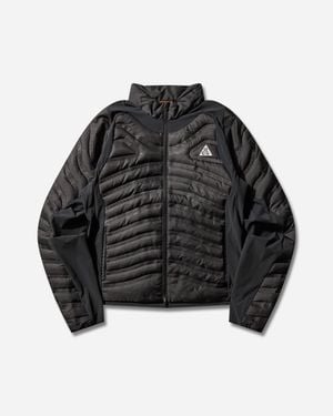 Nike Women S Acg Lava Loft Therma-fit Trail Running Jacket Black