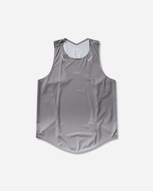 Nike Women S Isamaya Ffrench Dri-fit Adv Running Vest Smoke / Pure Platinum - Grey