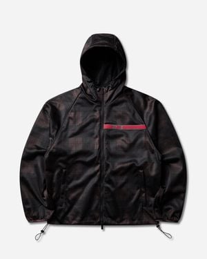 Nike Mowalola Track Jacket / Dark Cinder / Flat Pewter - Black
