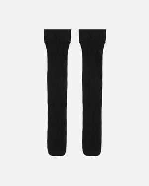 R & M Leathers S Lust Knee Socks - Black