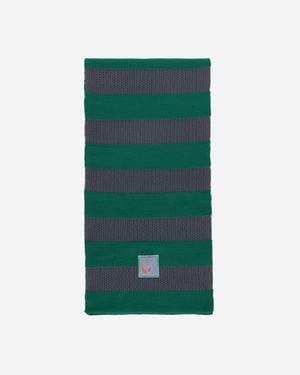 Cav Empt Poly Knit Stripe Scarf - Green