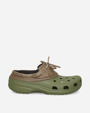 Crocs™ Classic Boat Shoes Army / Walnut - Green