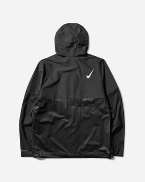 Nike Men S Aeroswift Storm-fit Aerogami Running Jacket - Black