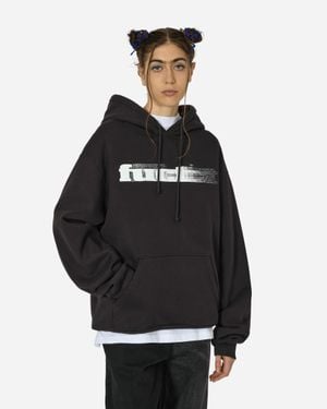 Fuct Blurred Logo Hoodie - Black