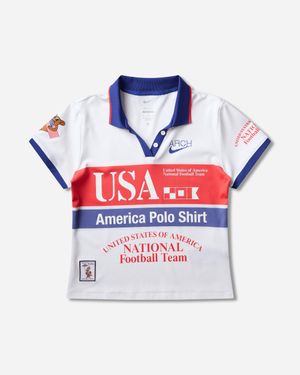 Nike S Usa X V.A.A. Shortsleeve Polo Challenge - Blue