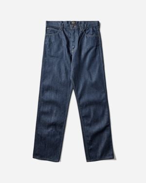 Lee Jeans Men S 101 50 S Rider Relaxed Jeans Dry Red Cast - Blue