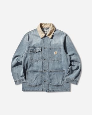 Carhartt Warren Chore Coat Dusty H - Blue