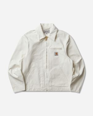 Carhartt Detroit Jacket Wax (Rinsed) - Grey
