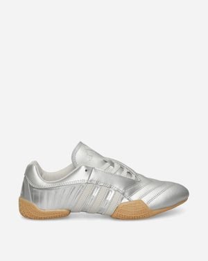 adidas Women S Taekwondo Mei Elite Sneakers Silver Metallic - White