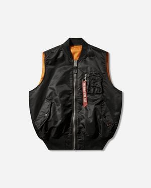 Alpha Industries Men S Ma-1 Heritage Vest - Black