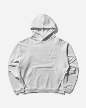 SLAM JAM Graphic Hooded Sweatshirt - White