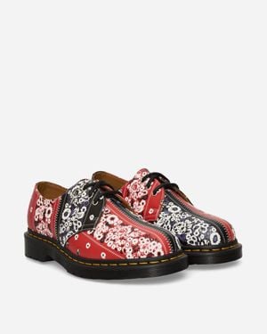 Dr. Martens Nòmarhythm Textile 1461 Shoes - Red