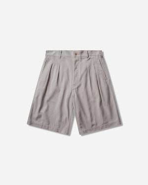 Visvim S Bearn Chino Shorts Ivory - Grey