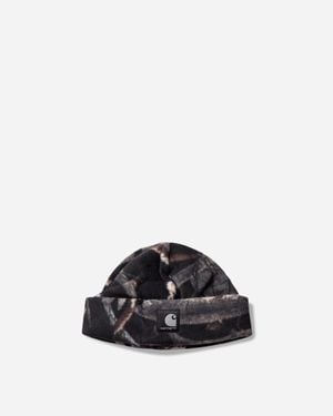 Carhartt Blevin Beanie Camo Feather Tree - Black