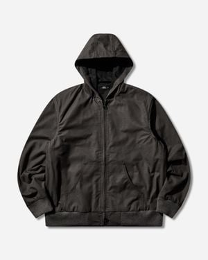 Chio Men S Work Jacket Washed - Black