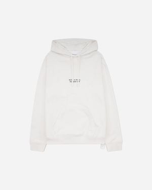 Oamc Peacemaker S Flower Print Hoodie - White