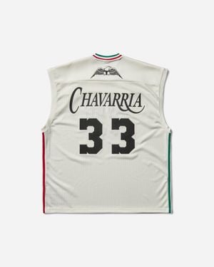 adidas Men S Willy Chavarria Basketball Jersey Off / Black - White