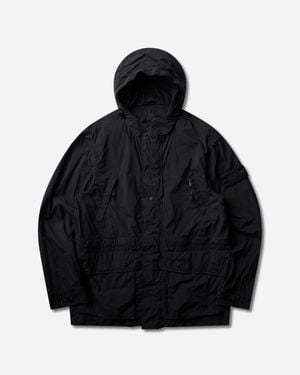Stone Island Men S Ghost Nylon Smerigliato Short Parka - Black