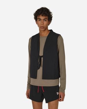 District Vision Ultralight Recycled Primaloft Vest - Black