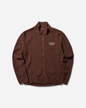 Pas Normal Studios S Off-Race Fleece Jacket Bronze - Brown