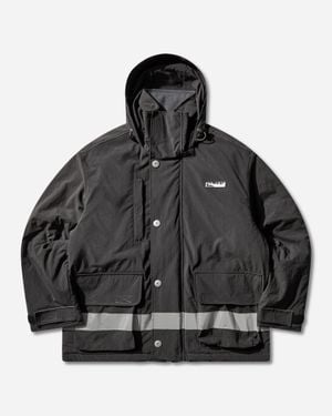 Cav Empt Reflect Tape Watch Jacket - Black