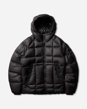 C.P. Company Men S D.d. Shell Hooded Medium Down Jacket - Black