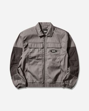 Vans Act Of Disagreement A-abrasion Jacket Smoked Pearl - Grey