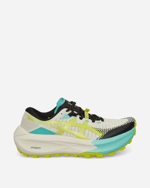 Asics Trabuco Max 5 Trainers Light Dust / Cacti - Green