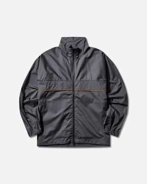 GR10K Men S Popelin Site Shall Jacket Asphalt Grey