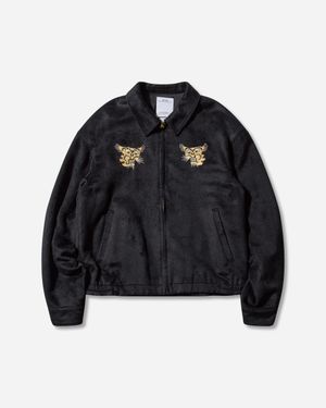 Visvim Men S Norad Blouson (silk) - Black