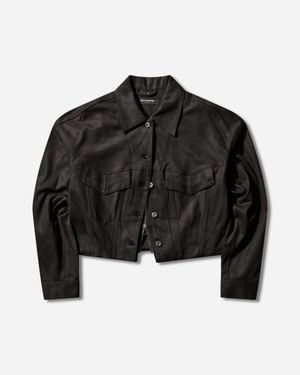 Kiko Kostadinov S Centennial Jacket Washed Anthracite - Black