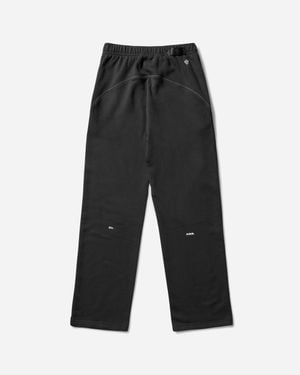 Nike Men S Nocta Open Hem Fleece Pants - Black
