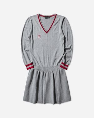 Kiko Kostadinov Women S Vivian Jumper Dress London Fog - Grey