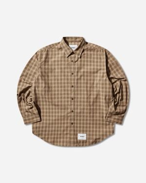 WTAPS S Txt 01 Longsleeve Shirt - Natural